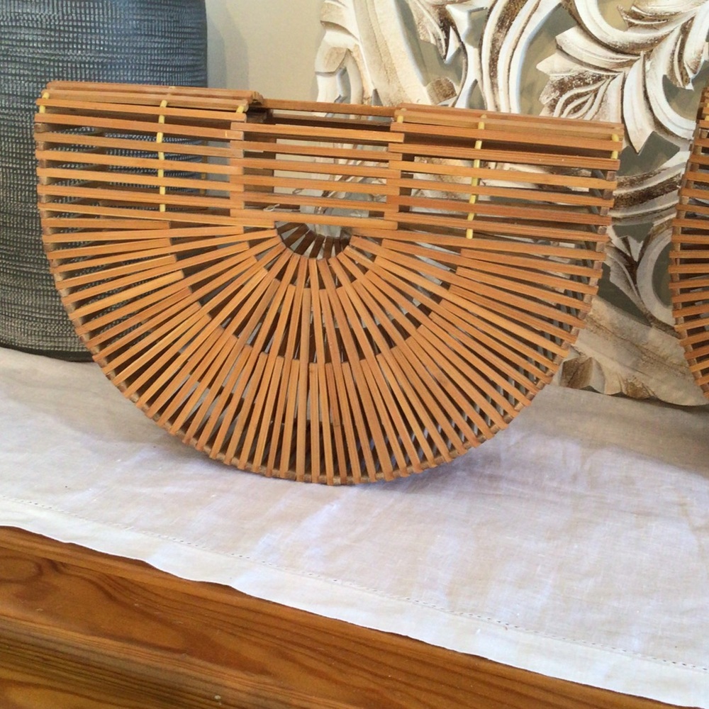 Vintage Bamboo bag Cult Gaia Lookalike medium